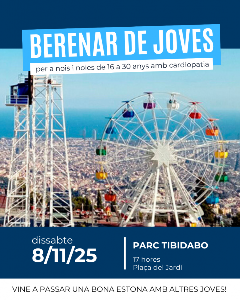 Berenar de joves amb cardiopatia al Parc Tibidabo