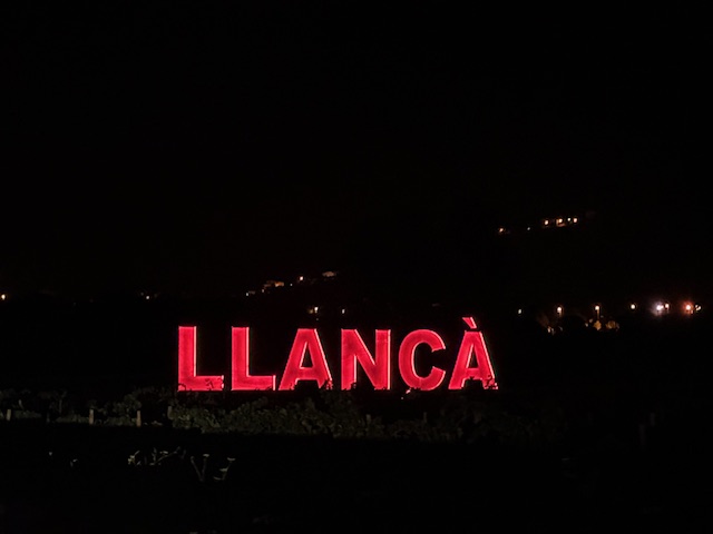Llançà - Nomenclatura de l’entrada del municipi