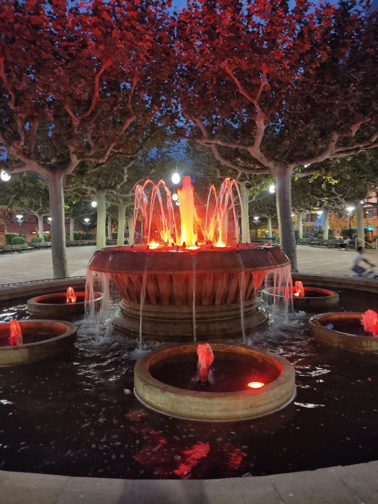 Tàrrega – Fuente de la Plaça del Carme